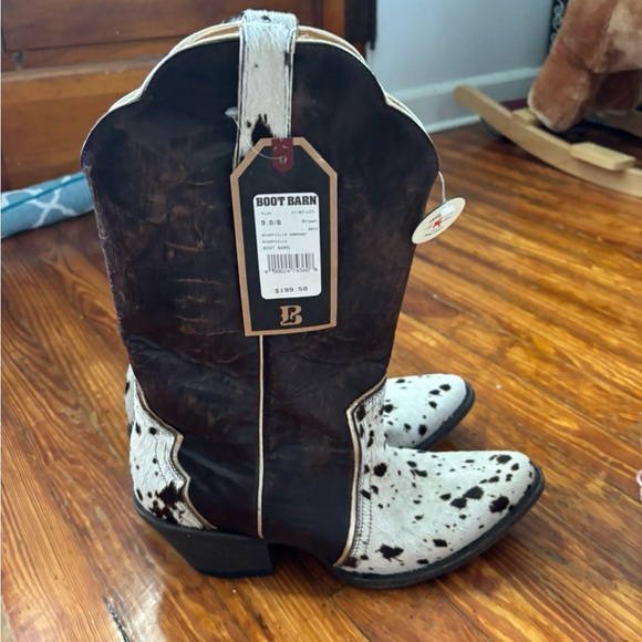 Miranda Lambert Idyllwind Dark Brown and White Western Boots - Picture 4 of 7